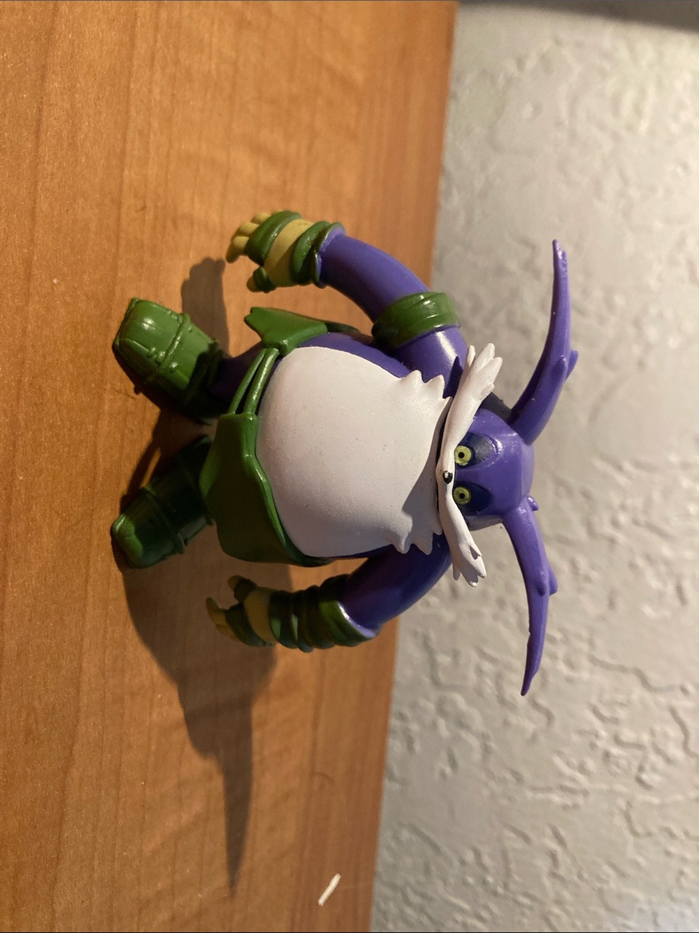 Weird lil Purple & Green Creature Figure Toy